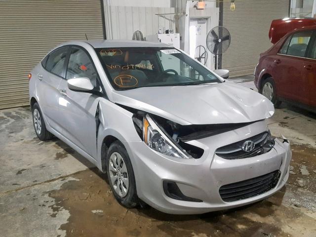 KMHCT4AE2GU079868 - 2016 HYUNDAI ACCENT SE SILVER photo 1