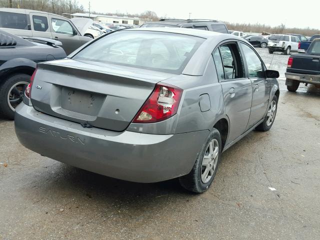 1G8AJ55F47Z186492 - 2007 SATURN ION LEVEL GRAY photo 4
