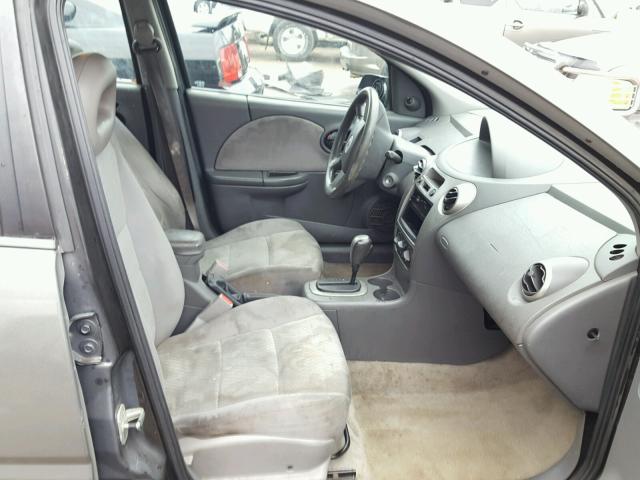 1G8AJ55F47Z186492 - 2007 SATURN ION LEVEL GRAY photo 5