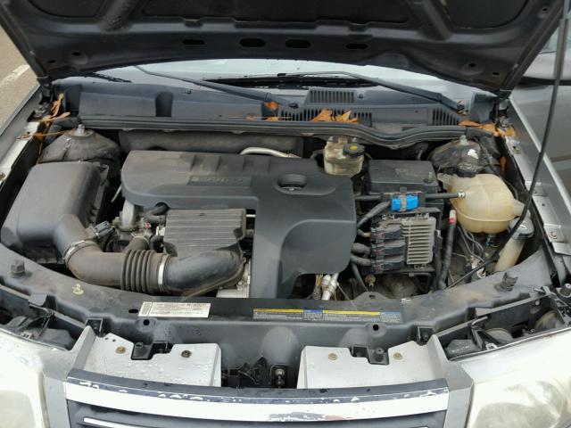 1G8AJ55F47Z186492 - 2007 SATURN ION LEVEL GRAY photo 7