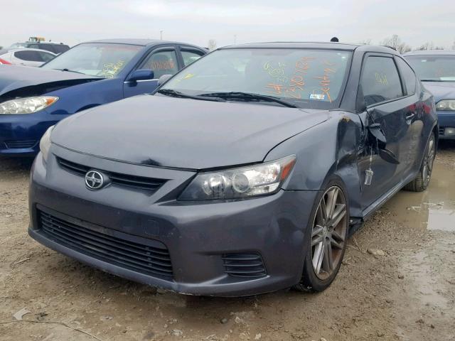 JTKJF5C76C3037817 - 2012 TOYOTA SCION TC ნაცრისფერი ფოტო 2