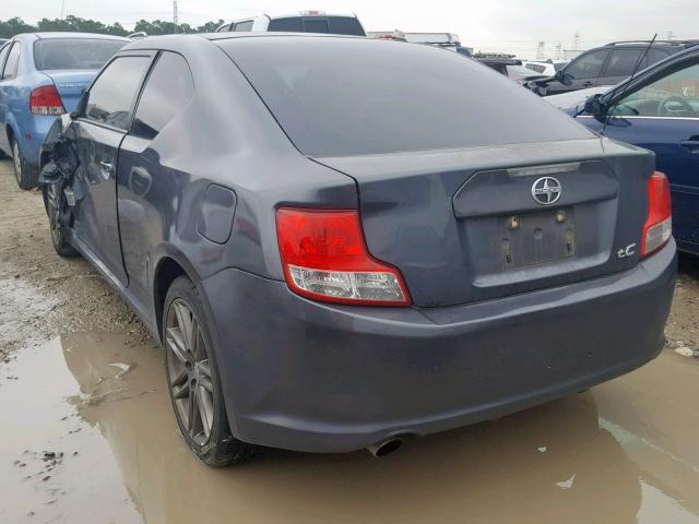 JTKJF5C76C3037817 - 2012 TOYOTA SCION TC ნაცრისფერი ფოტო 3