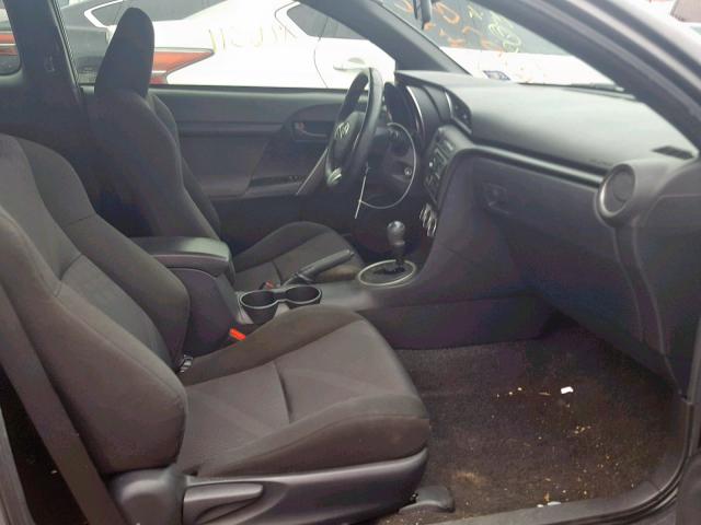 JTKJF5C76C3037817 - 2012 TOYOTA SCION TC ნაცრისფერი ფოტო 5
