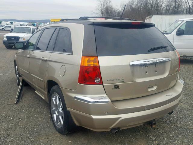 2A8GF78X87R299608 - 2007 CHRYSLER PACIFICA L GOLD photo 3