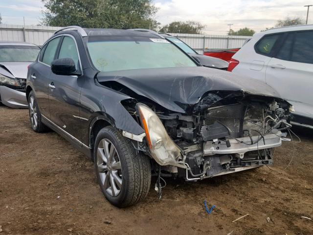 JN1AJ0HP2AM703566 - 2010 INFINITI EX35 BASE BLACK photo 1