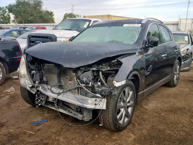 JN1AJ0HP2AM703566 - 2010 INFINITI EX35 BASE BLACK photo 2
