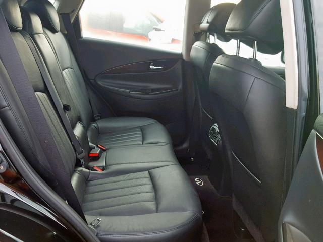 JN1AJ0HP2AM703566 - 2010 INFINITI EX35 BASE BLACK photo 6