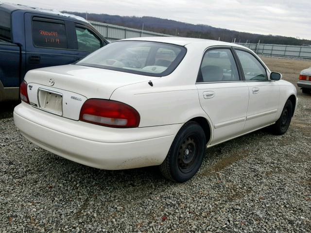 1YVGF22C4X5883883 - 1999 MAZDA 626 ES WHITE photo 4