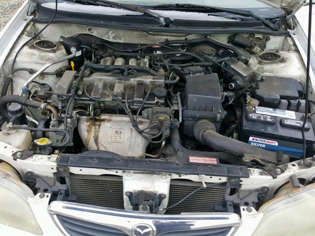 1YVGF22C4X5883883 - 1999 MAZDA 626 ES WHITE photo 7