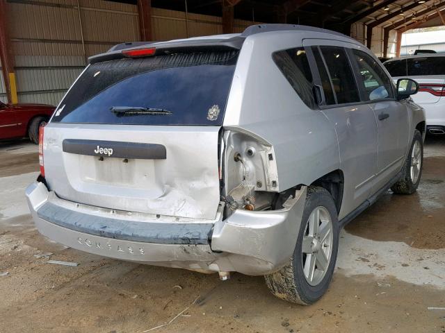 1J4FT47B99D102302 - 2009 JEEP COMPASS SP 银色 照片 4