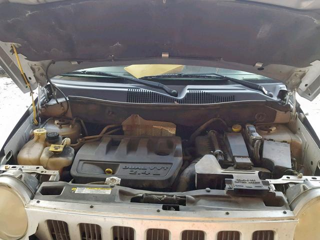 1J4FT47B99D102302 - 2009 JEEP COMPASS SP 银色 照片 7