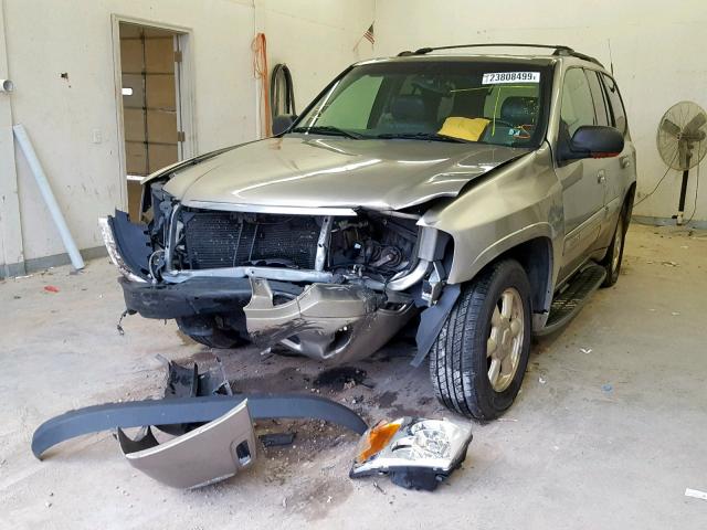 1GKDT13S322370270 - 2002 GMC ENVOY BEIGE photo 2