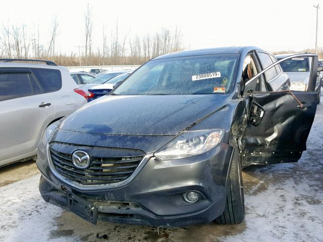 JM3TB3CV1D0419097 - 2013 MAZDA CX-9 TOURI GRAY photo 2