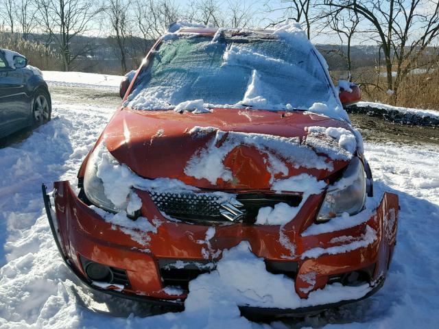 JS2YB5A3XC6300199 - 2012 SUZUKI SX4 ORANGE photo 9