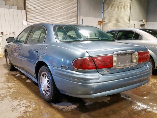 1G4HP54KXY4183995 - 2000 BUICK LESABRE CU BLUE photo 3