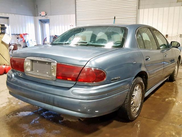 1G4HP54KXY4183995 - 2000 BUICK LESABRE CU BLUE photo 4