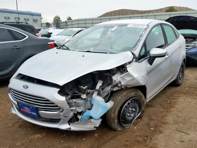 3FADP4AJ4FM107706 - 2015 FORD FIESTA S SILVER photo 2