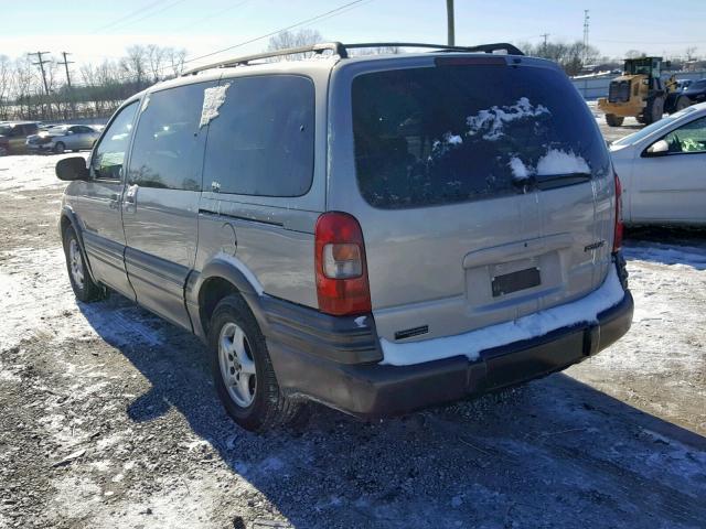 1GMDX03E21D134048 - 2001 PONTIAC MONTANA SILVER photo 3