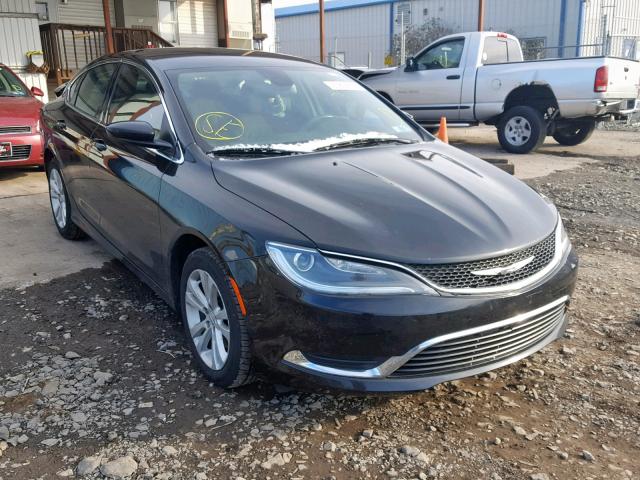 1C3CCCAB6GN103785 - 2016 CHRYSLER 200 LIMITE BLACK photo 1