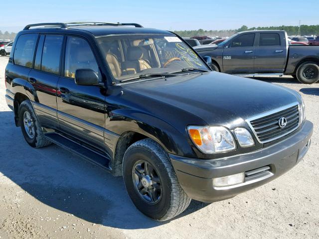 JTJHT00W413501047 - 2001 LEXUS LX 470 BLACK photo 1