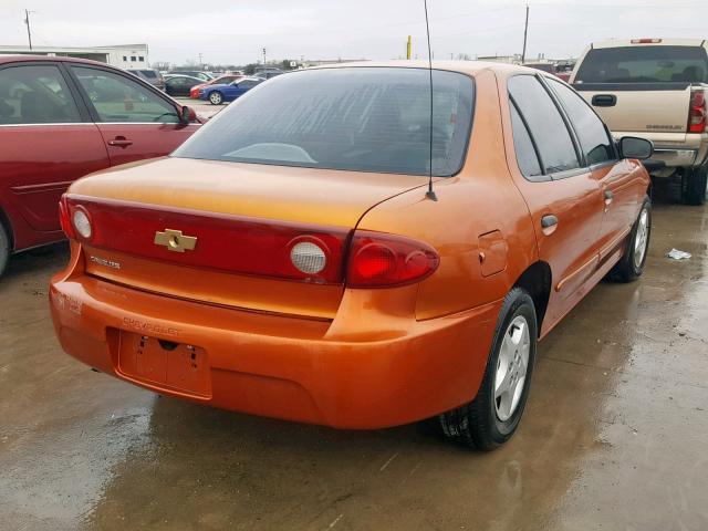 1G1JC52F857111364 - 2005 CHEVROLET CAVALIER ORANGE photo 4