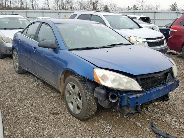 1G2ZG58B174180909 - 2007 PONTIAC G6 BASE BLUE photo 1