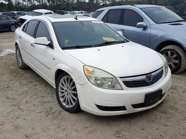 1G8ZV57758F107234 - 2008 SATURN AURA XR WHITE photo 1