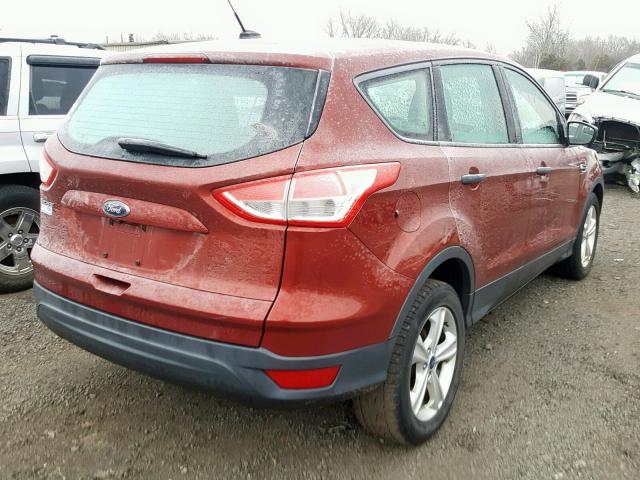 1FMCU0F70EUE44819 - 2014 FORD ESCAPE S ORANGE photo 4