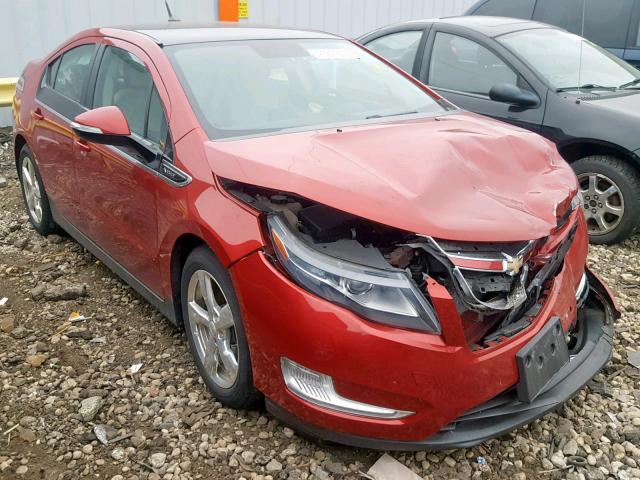 1G1RB6E43CU113317 - 2012 CHEVROLET VOLT RED photo 1