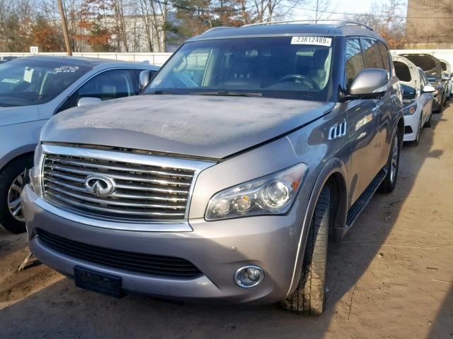 JN8AZ2NE7C9020809 - 2012 INFINITI QX56 GRAY photo 2