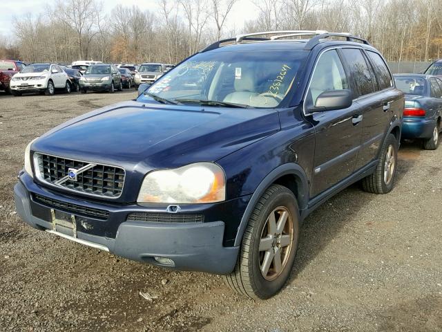 YV4CZ592261265216 - 2006 VOLVO XC90 BLUE photo 2