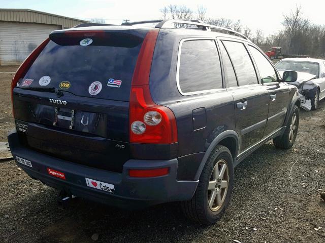 YV4CZ592261265216 - 2006 VOLVO XC90 BLUE photo 4