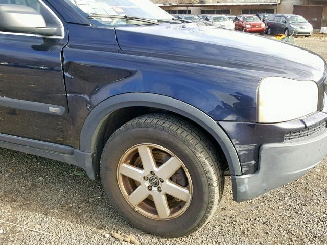 YV4CZ592261265216 - 2006 VOLVO XC90 BLUE photo 9