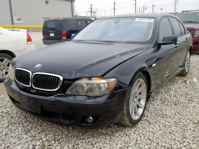 WBAHL83556DT03659 - 2006 BMW 750 I BLACK photo 2