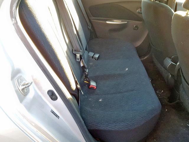 JTDBT903871083406 - 2007 TOYOTA YARIS ვერცხლისფერი ფოტო 6