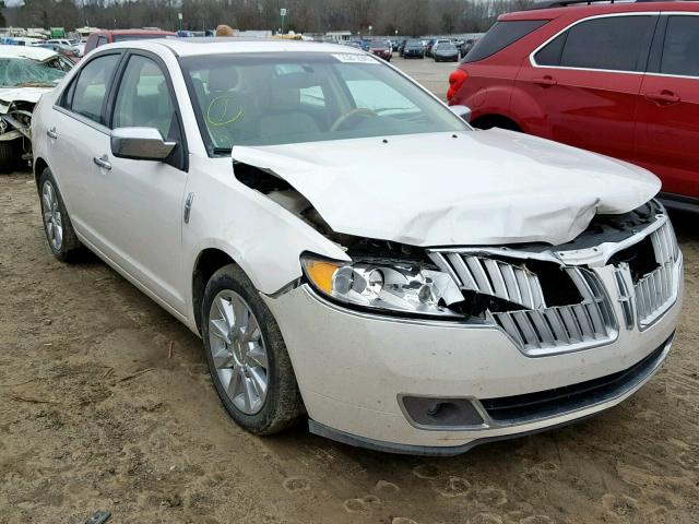 3LNHL2GC3BR750965 - 2011 LINCOLN MKZ WHITE photo 1