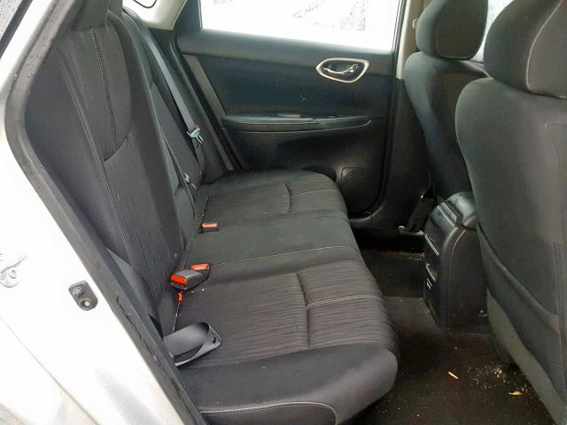 3N1AB7AP9HY302894 - 2017 NISSAN SENTRA S 银色 照片 6