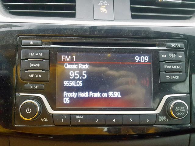 3N1AB7AP9HY302894 - 2017 NISSAN SENTRA S 银色 照片 9