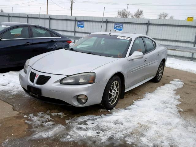 2G2WR544041160789 - 2004 PONTIAC GRAND PRIX SILVER photo 2