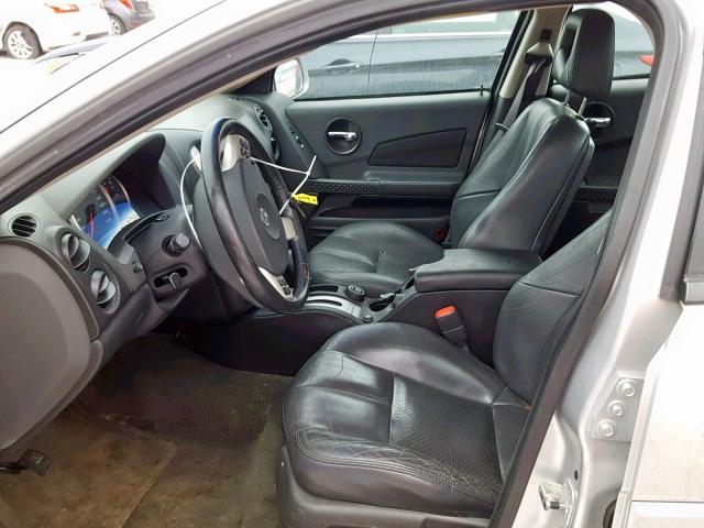 2G2WR544041160789 - 2004 PONTIAC GRAND PRIX SILVER photo 5