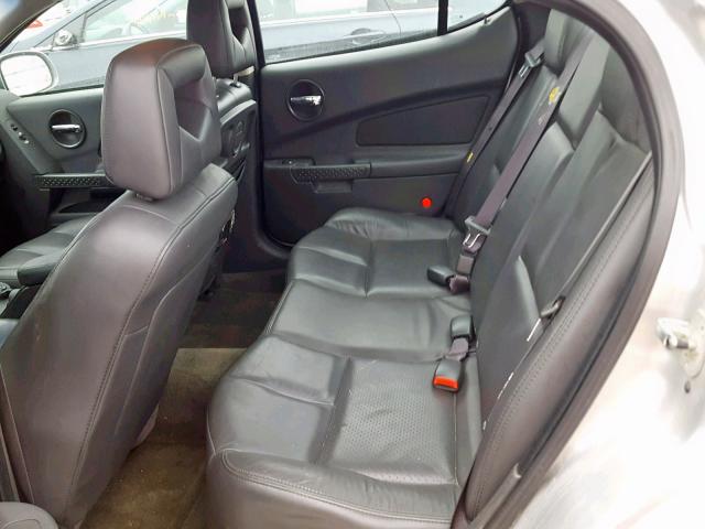 2G2WR544041160789 - 2004 PONTIAC GRAND PRIX SILVER photo 6