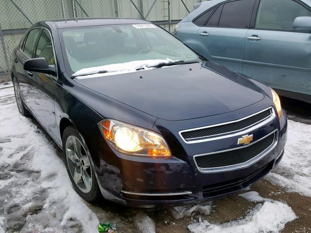 1G1ZG57B39F119767 - 2009 CHEVROLET MALIBU LS BLUE photo 1