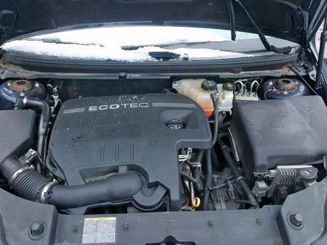 1G1ZG57B39F119767 - 2009 CHEVROLET MALIBU LS BLUE photo 7