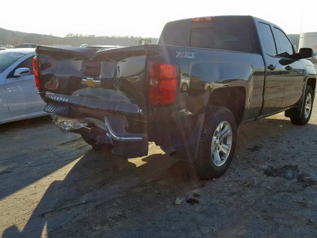 1GCVKREH6EZ114445 - 2014 CHEVROLET SILVERADO BLACK photo 4