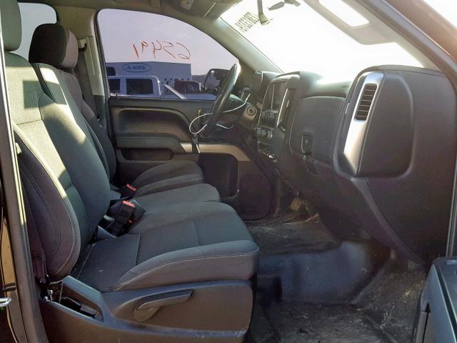 1GCVKREH6EZ114445 - 2014 CHEVROLET SILVERADO BLACK photo 5