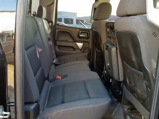 1GCVKREH6EZ114445 - 2014 CHEVROLET SILVERADO BLACK photo 6