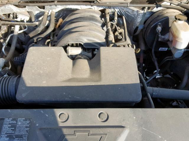 1GCVKREH6EZ114445 - 2014 CHEVROLET SILVERADO BLACK photo 7