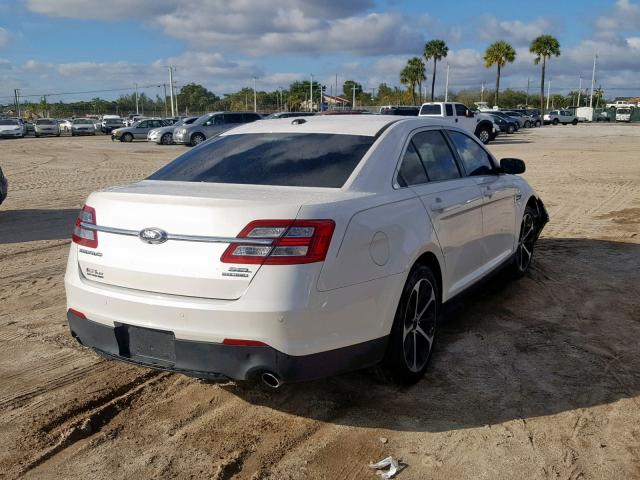 1FAHP2E82FG183738 - 2015 FORD TAURUS SEL WHITE photo 4