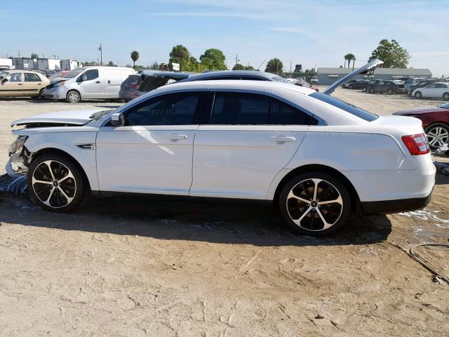 1FAHP2E82FG183738 - 2015 FORD TAURUS SEL WHITE photo 9