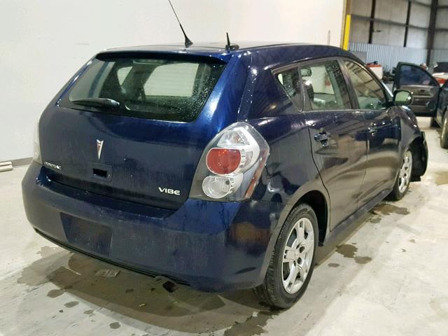5Y2SP6E02AZ412319 - 2010 PONTIAC VIBE 蓝色 照片 4